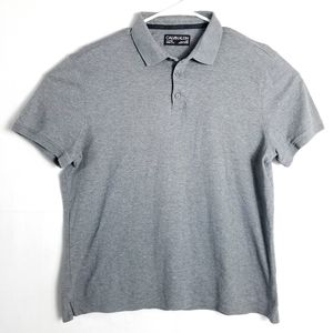 CALVIN  Klein Polo Men's shirts short sleeve collared size L